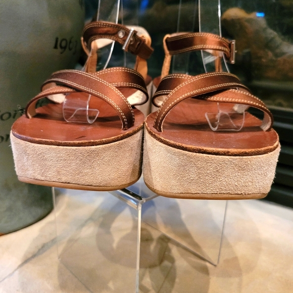 Prada Platform Sandles size 37.5 - Picture 5 of 10